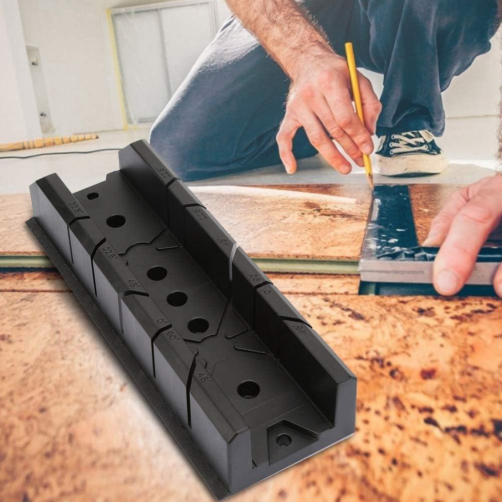 Caja de Sierra Ingletadora Walfront 801 con Guía 0-90°