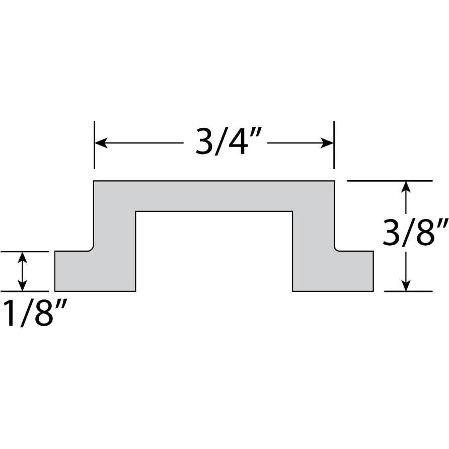 Barra de Inglete de Aluminio Peachtree 81 cm PW1033