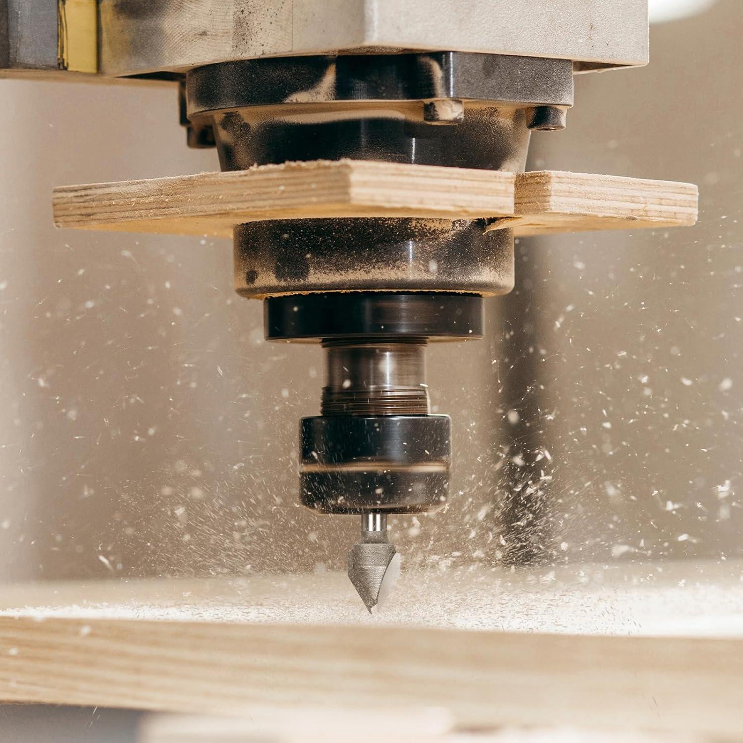 Brocas Router CNC LUNYEE 60° V Groove 6,35mm Diámetro