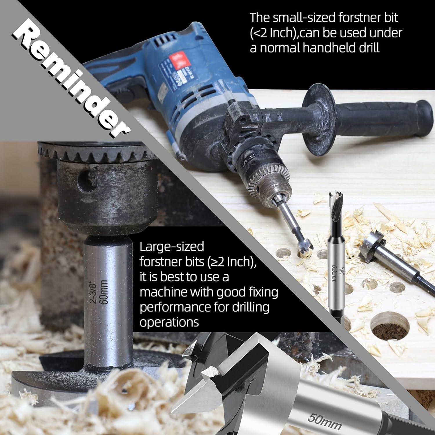 Broca Forstner RURITKIT 5,40 cm para madera y plástico