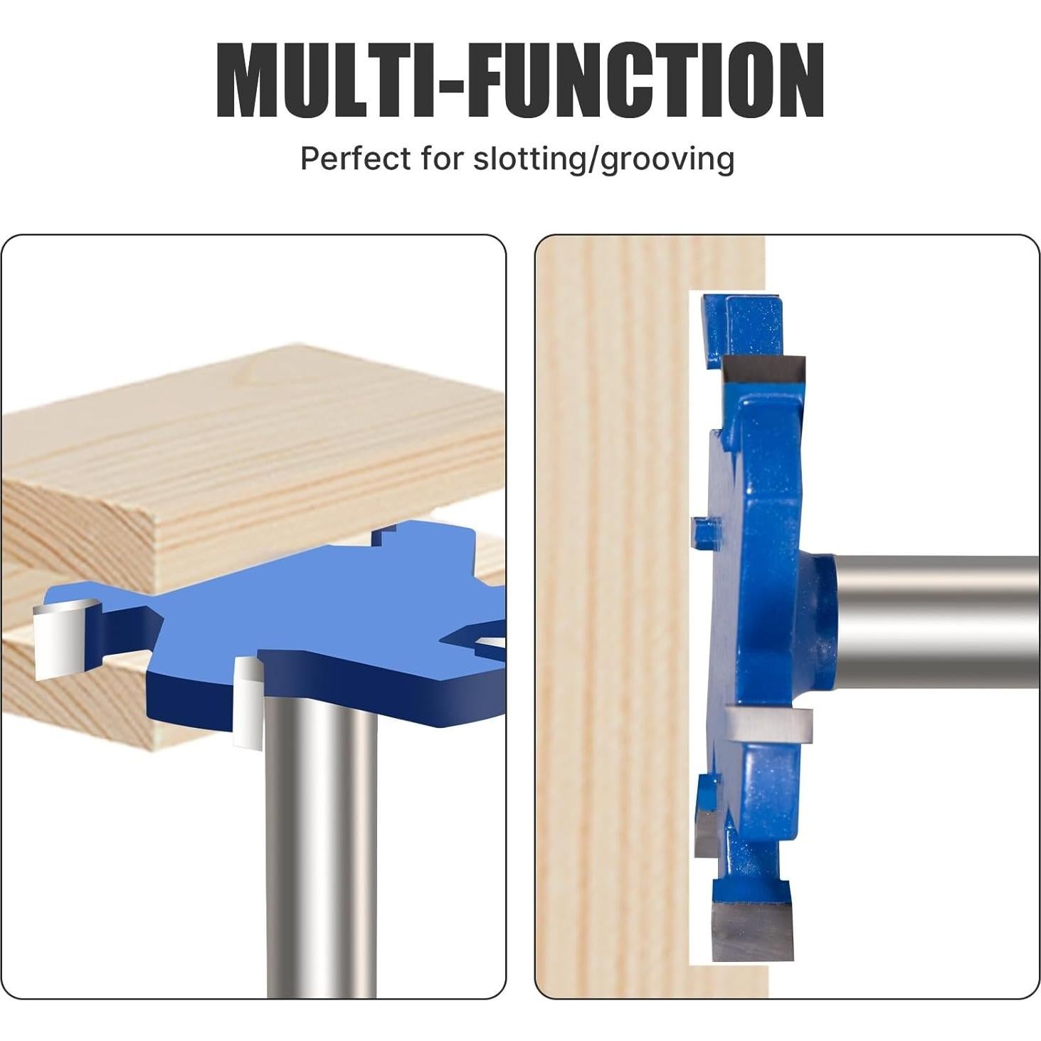 Fresa de Aplanado Vearter 65mm 6 Alas para CNC Madera