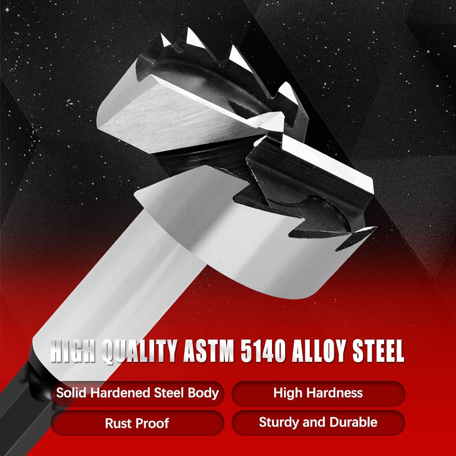 Broca Forstner 51mm NICAVKIT para Madera y Plástico