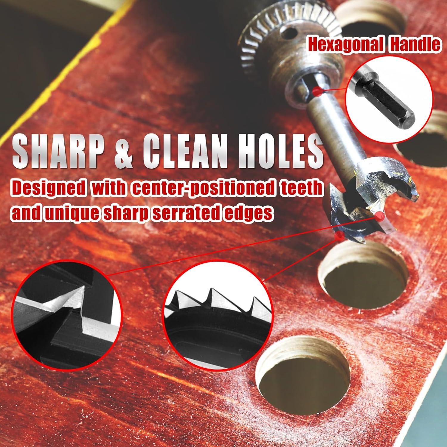 Broca Forstner 51mm NICAVKIT para Madera y Plástico