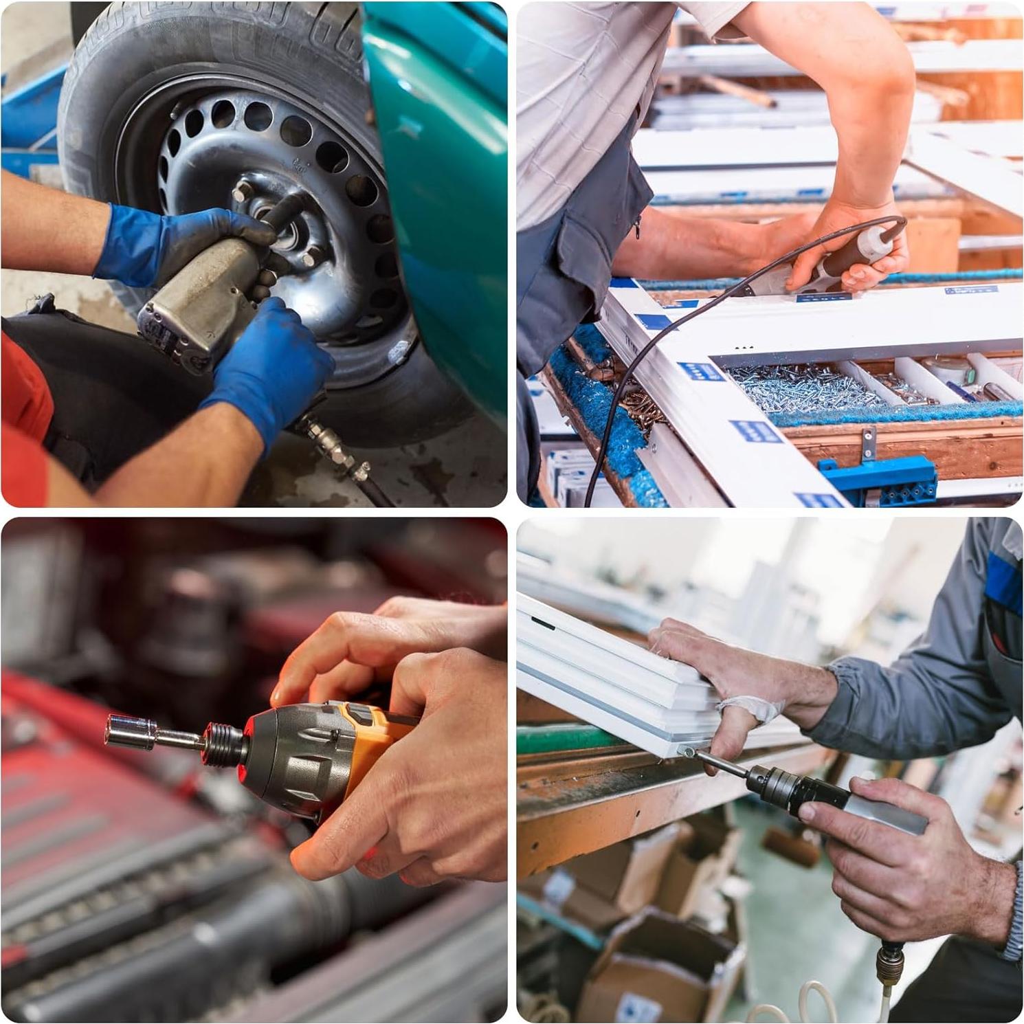 Controlador de Tuercas Magnético HARFINGTON 1/4" x 6,35 cm