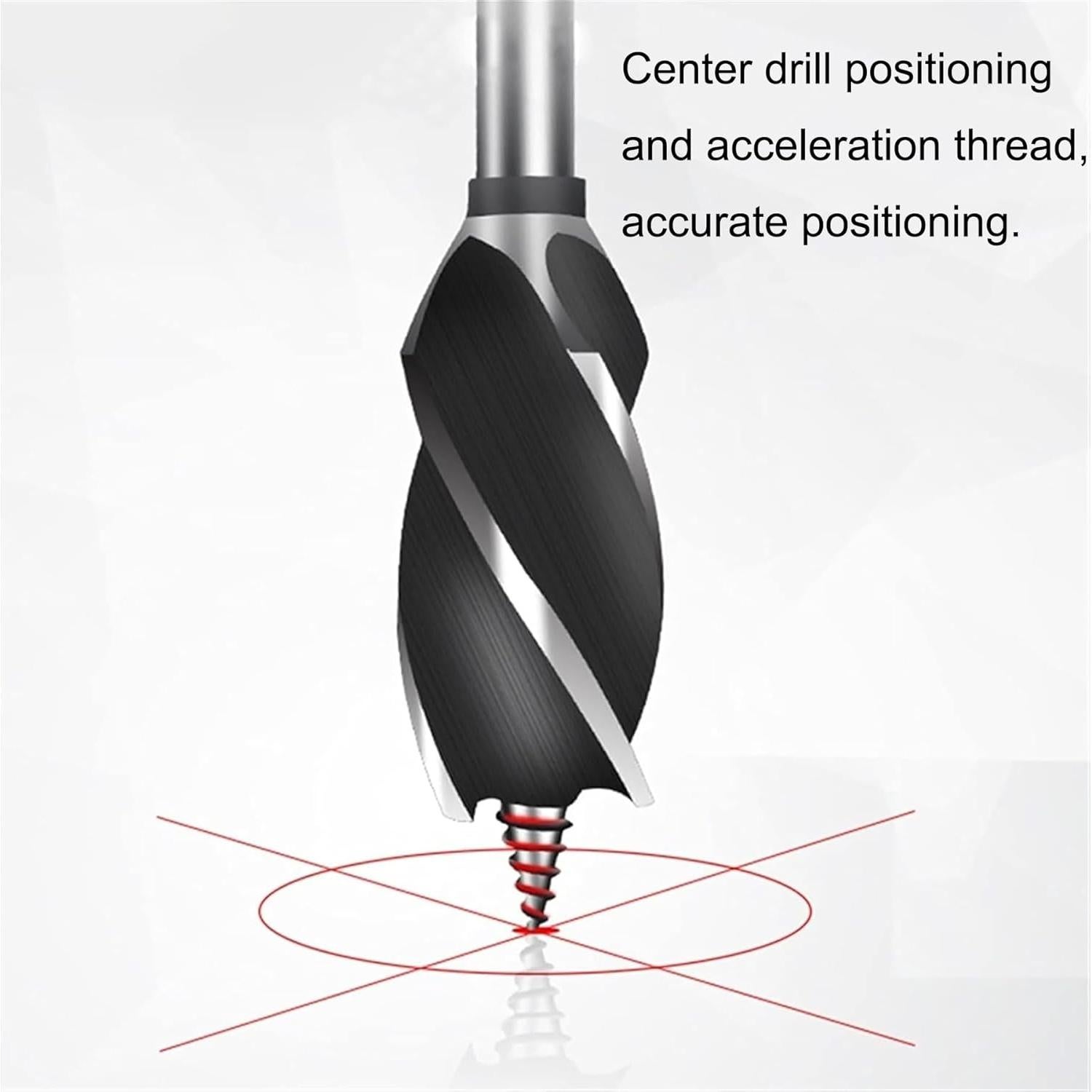 Broca de Auger 20mm NACX Acero Alto Carbono 2 Pcs