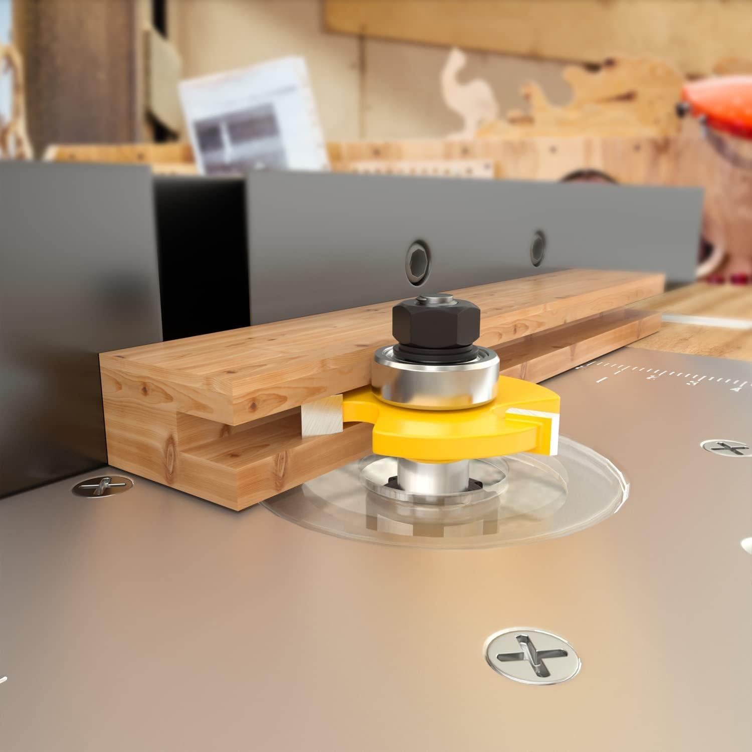 Juego de herramientas fresadora Helovmine 45° 3 fresas 1/2"