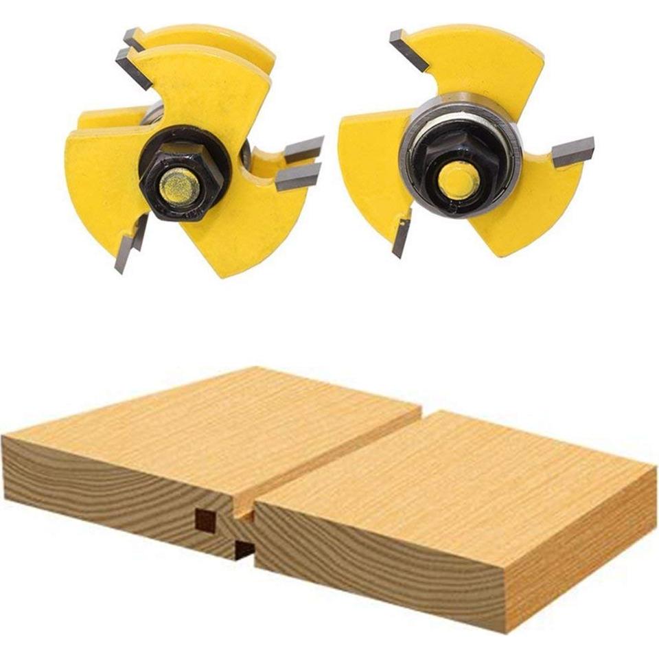 Juego de herramientas fresadora Helovmine 45° 3 fresas 1/2"