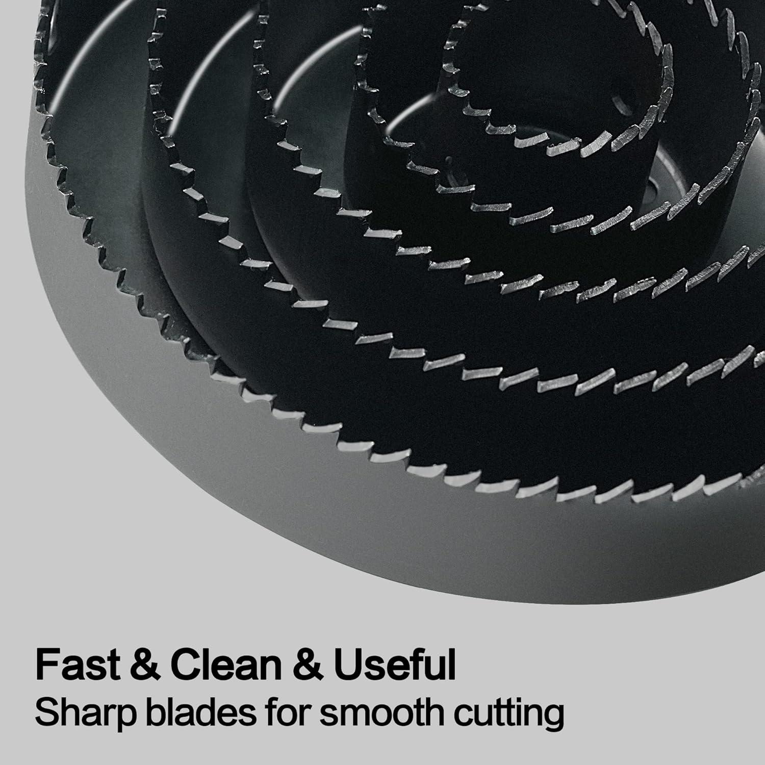 Juego de Sierras de Corona GMTOOLS 19 Piezas 19-127mm