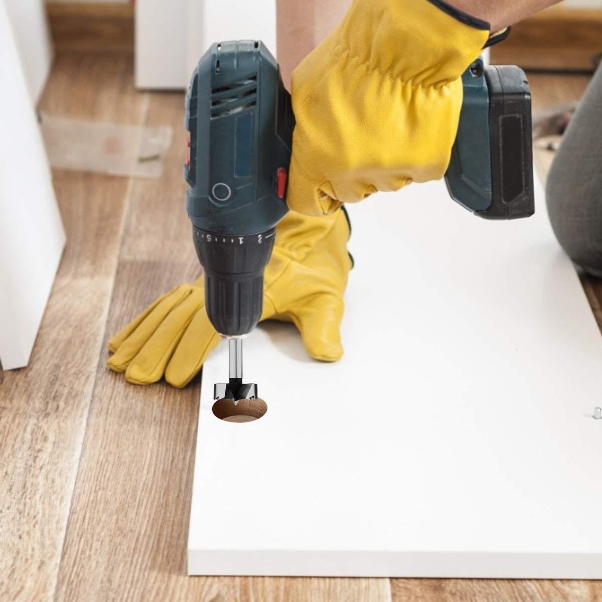 Juego de Brocas Forstner 5 Pcs HPHOPE 15-35mm para Madera