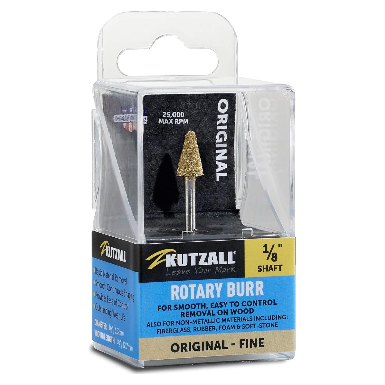 Fresa Rotativa Kutzall T-14-EG 6.3mm Fina para Dremel