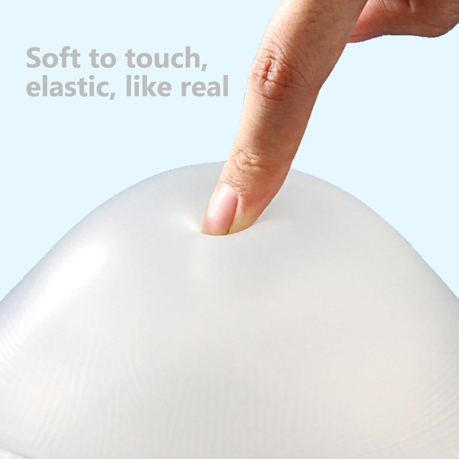 Par de Almohadillas de Silicona para Senos Protesis 0,18 kg