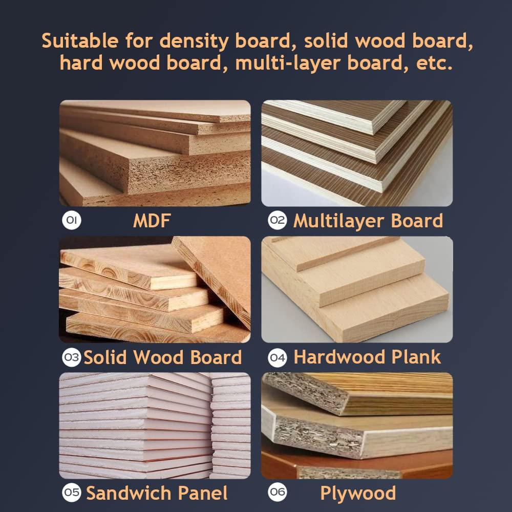 Bit de Router HOZLY 1/8" Carburo Compresión 2PCS