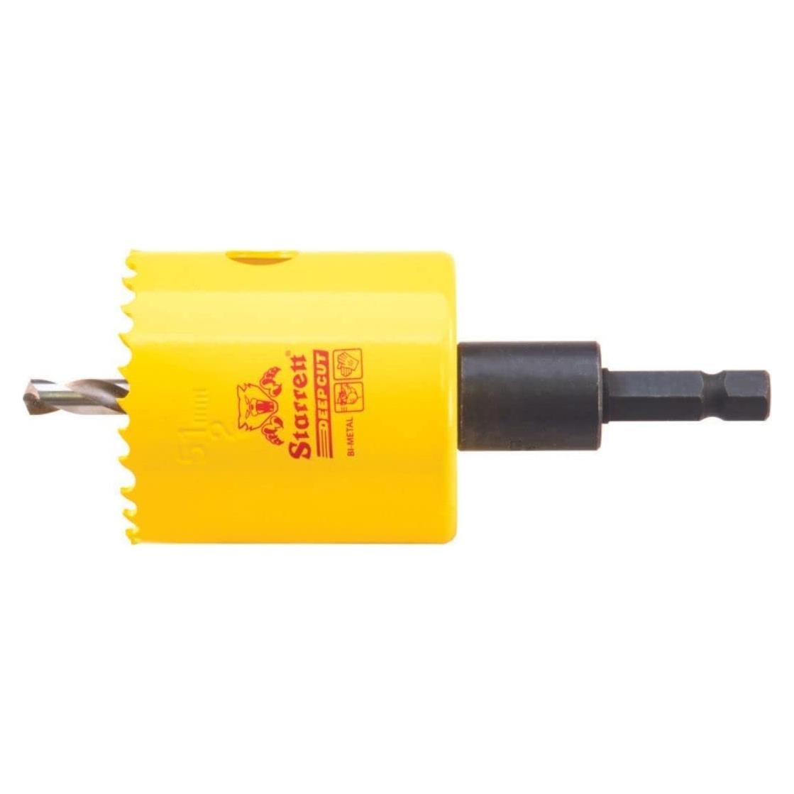 Sierra de Agujero Profunda Starrett 5,08 cm HSS Bi-Metal