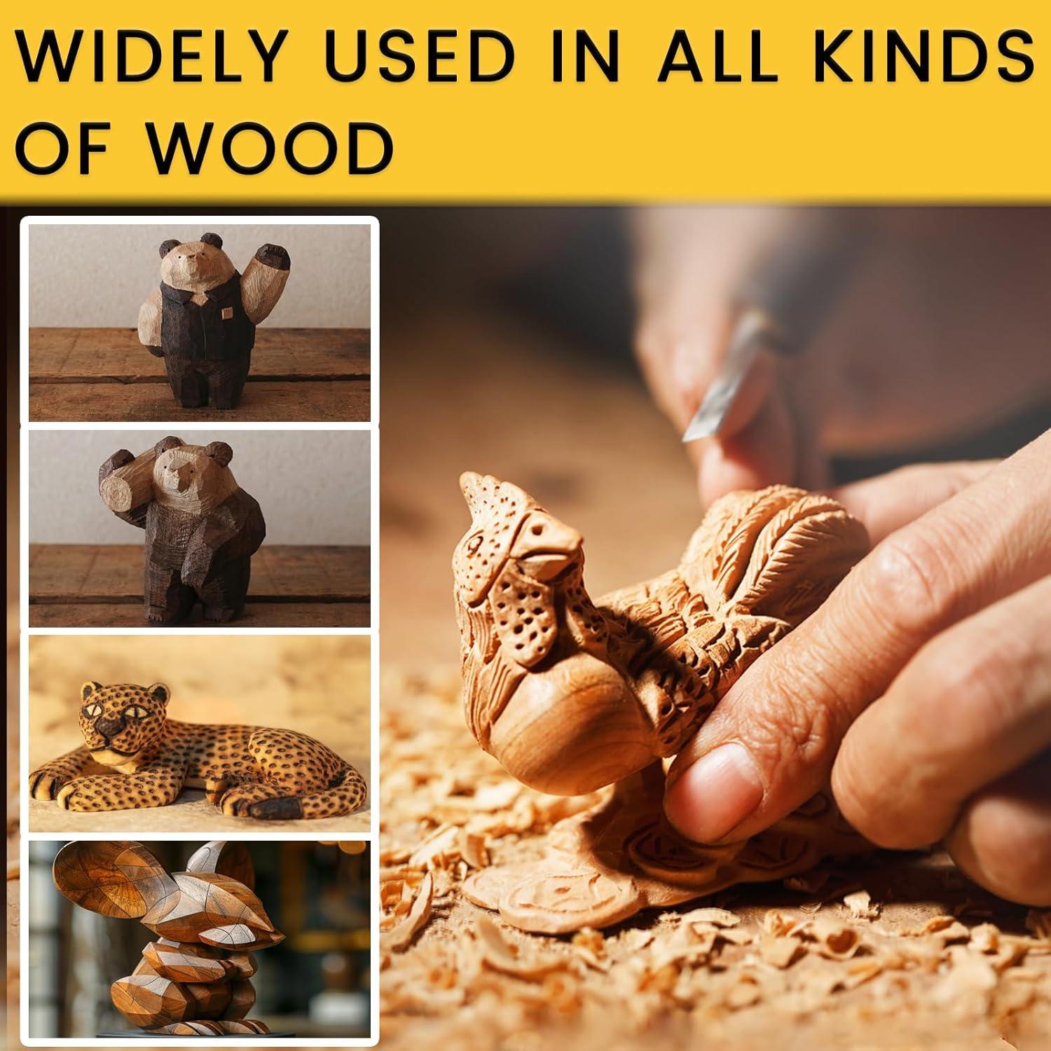 Juego de Brocas para Tallado en Madera HOMEIDOL 11 Piezas 3 mm