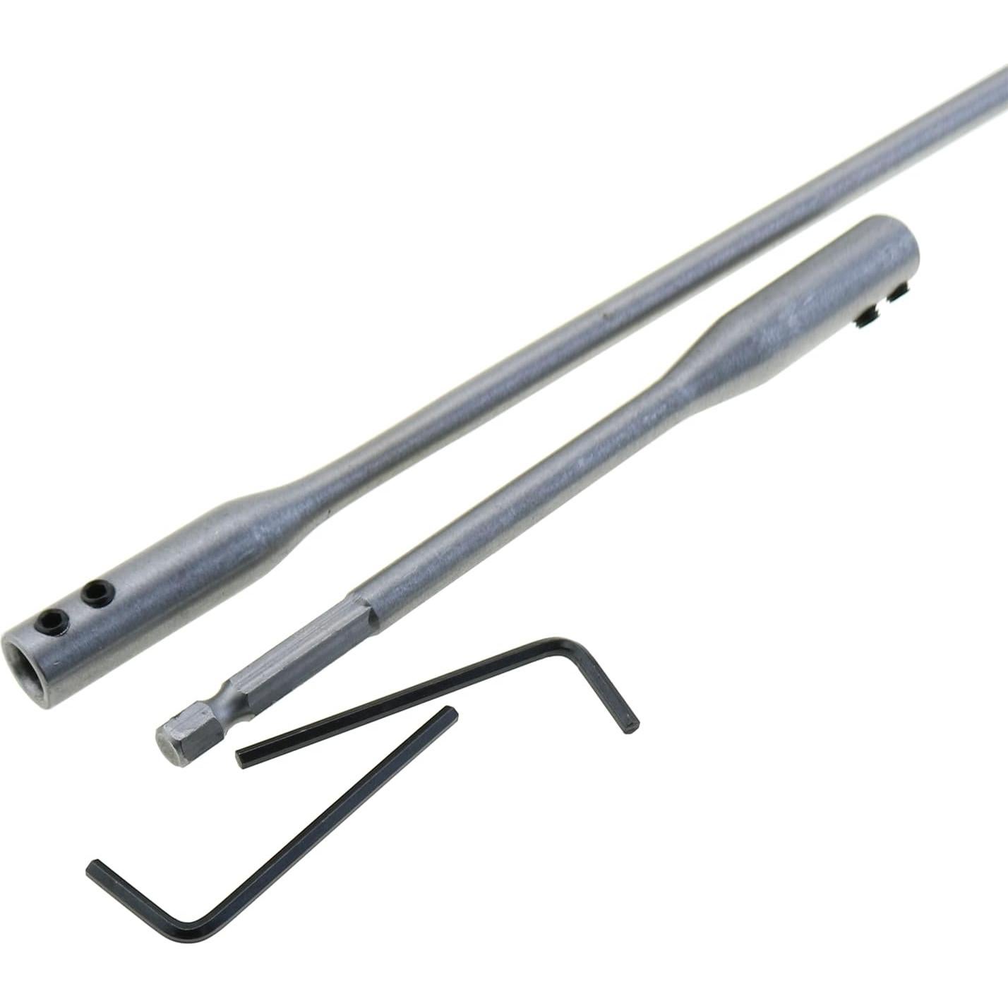 Extensiones de Broca de Acero DGZZI 150mm y 300mm con Llave