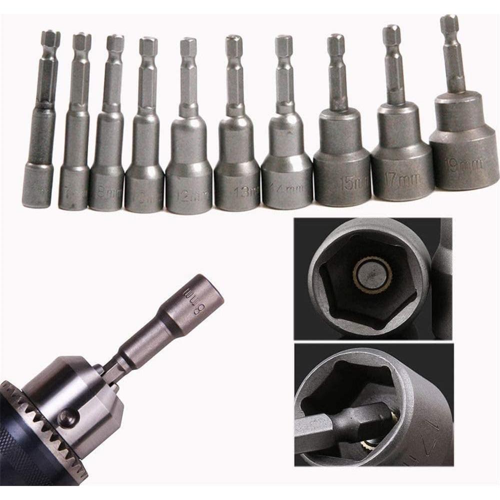 Conjunto de 5 Destornilladores Hexagonales Utoolmart 10mm