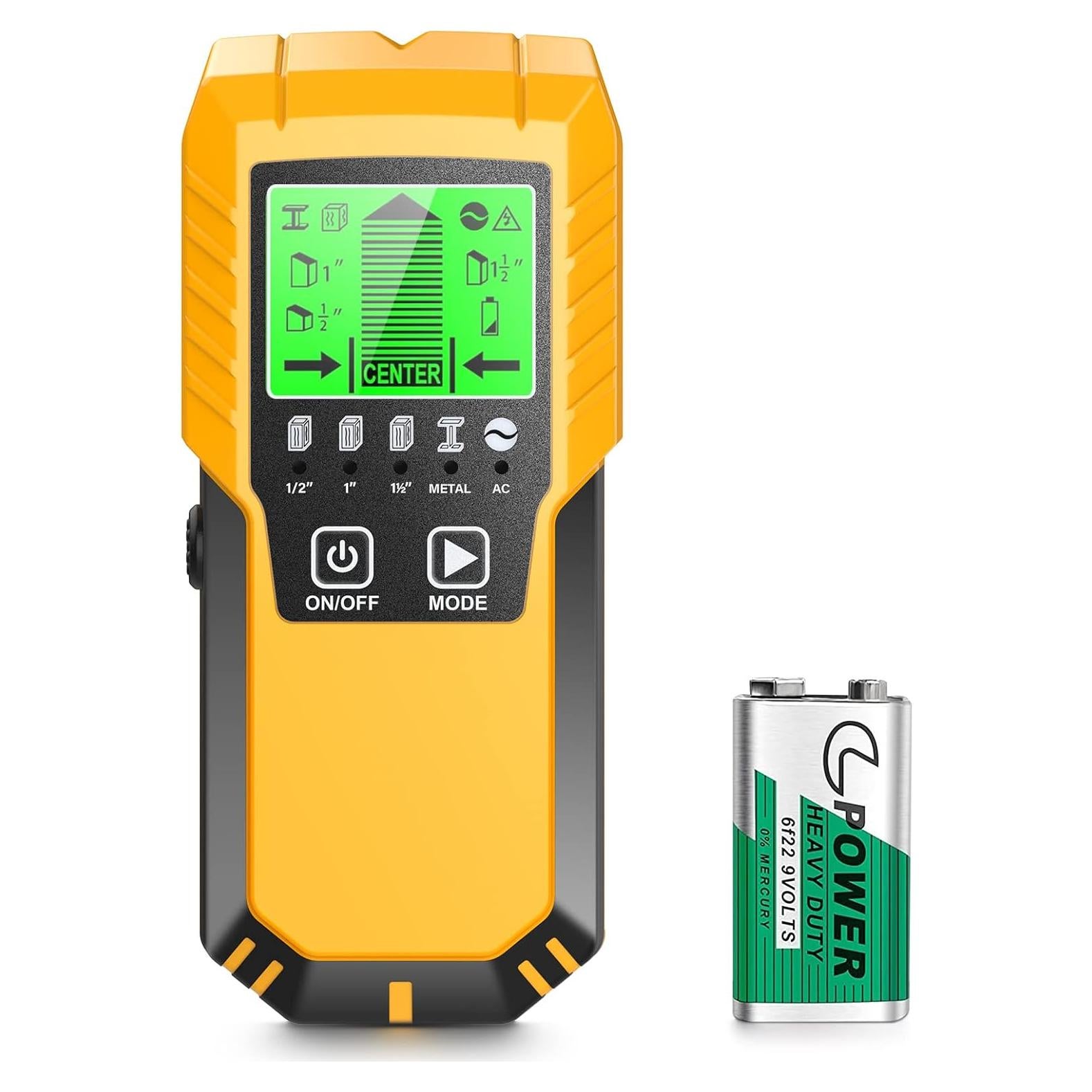 Detector de Pared Povlen TH570 5 en 1 para Madera y Metal