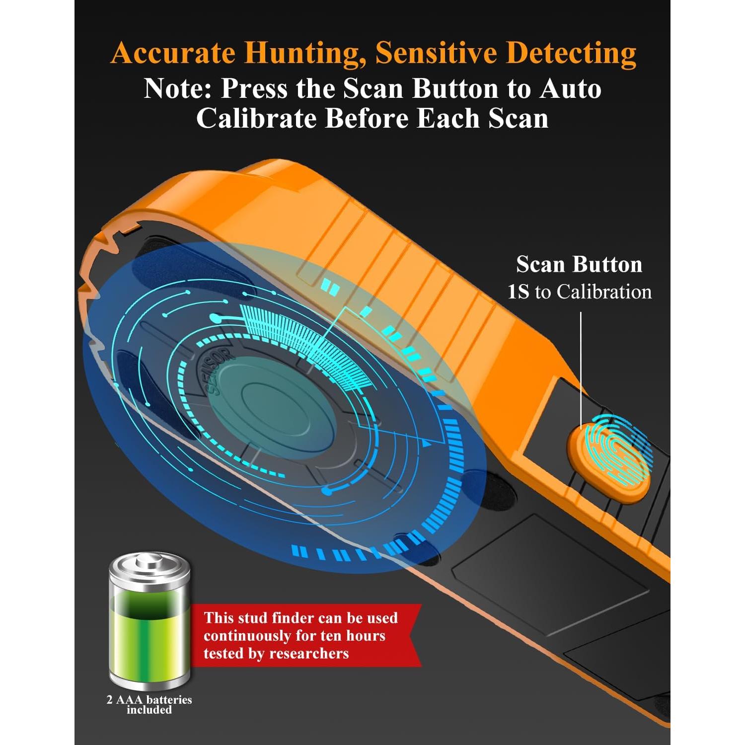 Buscador de Estudio TIMORUN TH610 Escáner 6 en 1 Mandarina