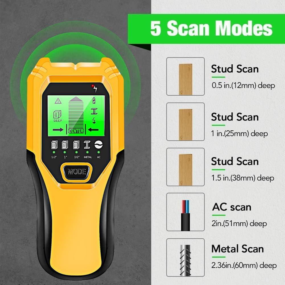 Buscador de Estudio FOLAI 5 en 1 con Pantalla LCD HD