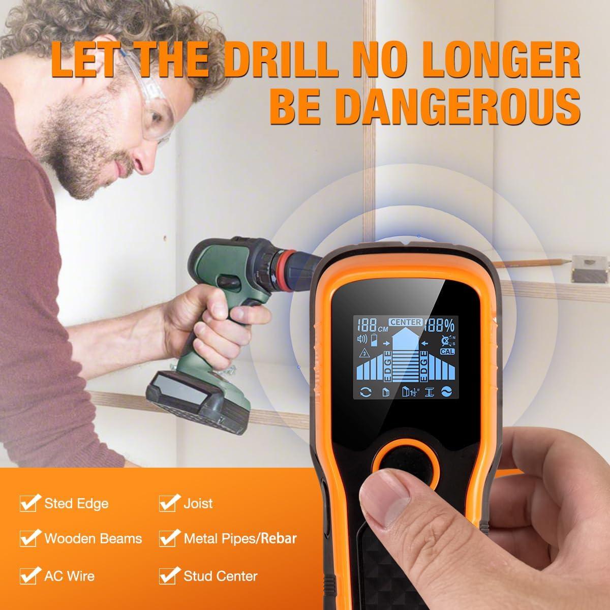 Buscador de Estudio MUTOOP TH810 - Escáner de Pared 6 en 1