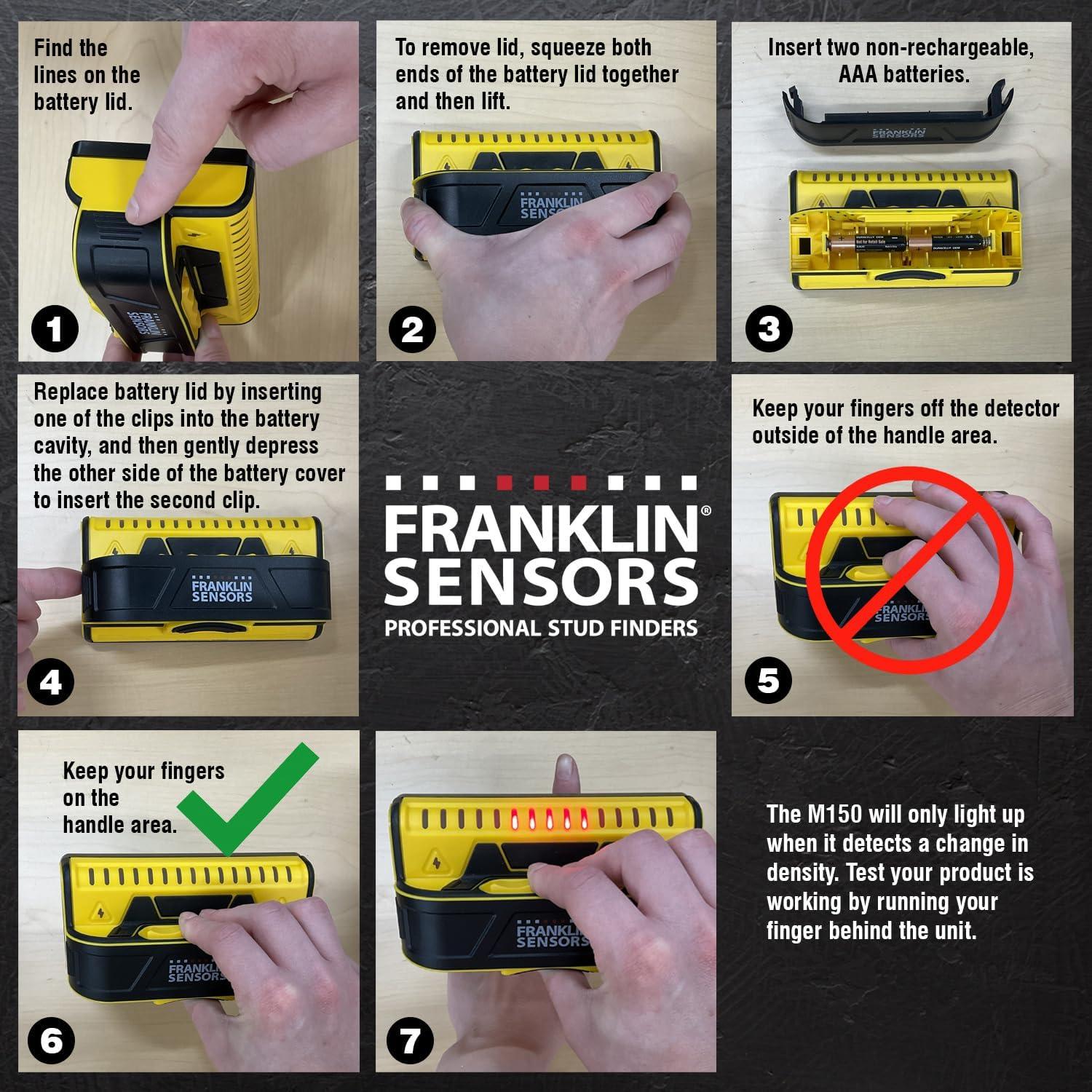 Buscador de Estudio Franklin ProSensor M150 con 9 Sensores