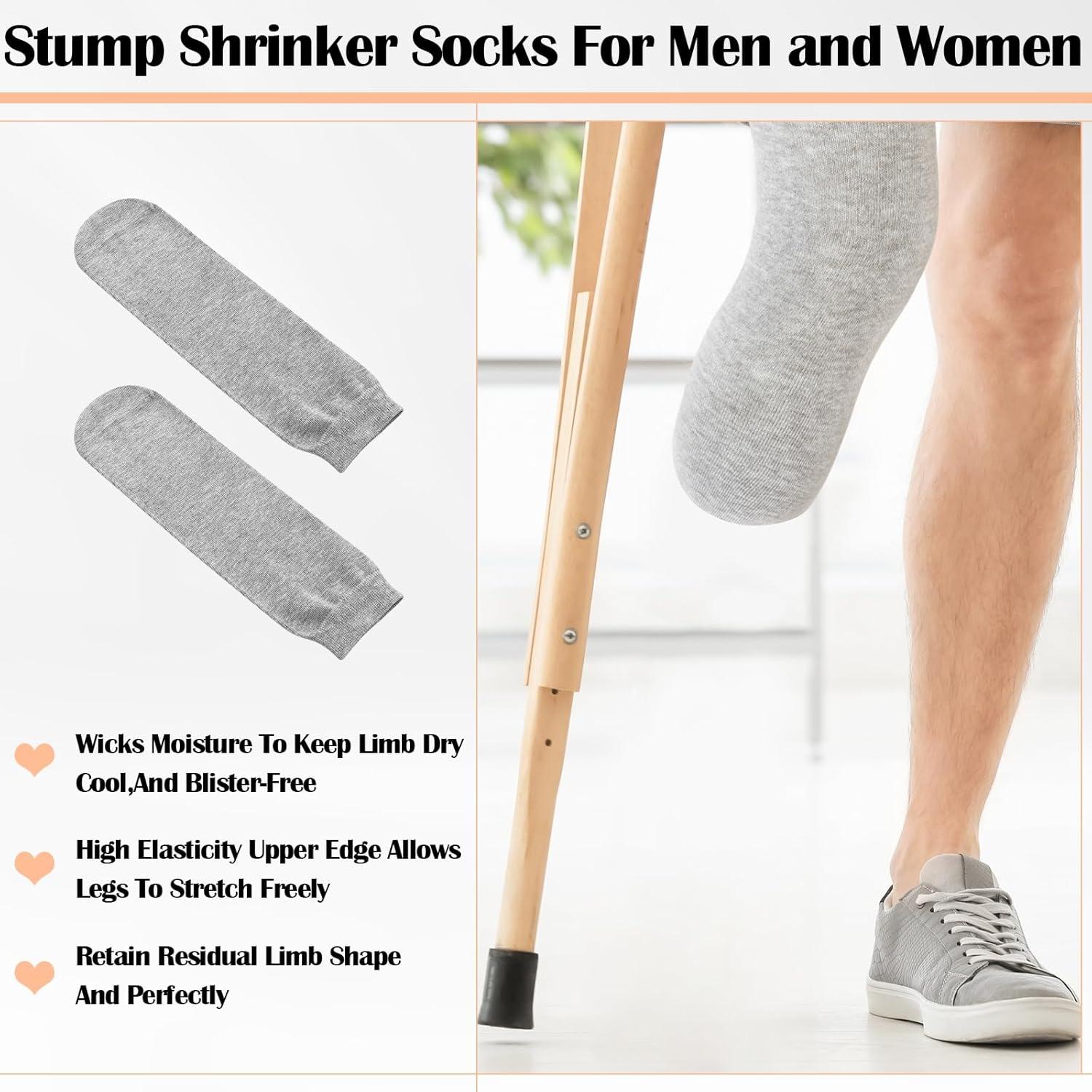 10 Calcetines Reductores para Amputados Bunnycool - Medianos