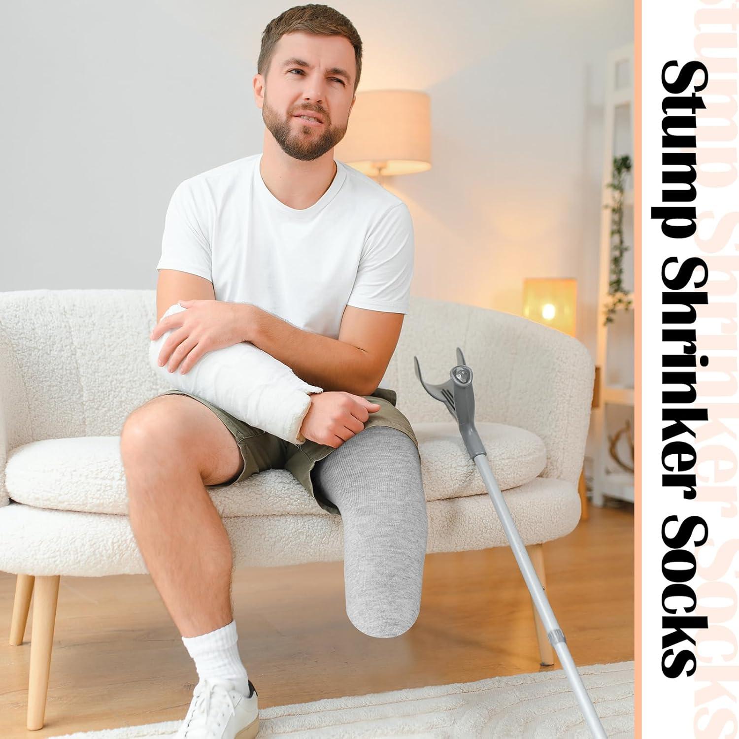 10 Calcetines Reductores para Amputados Bunnycool - Medianos