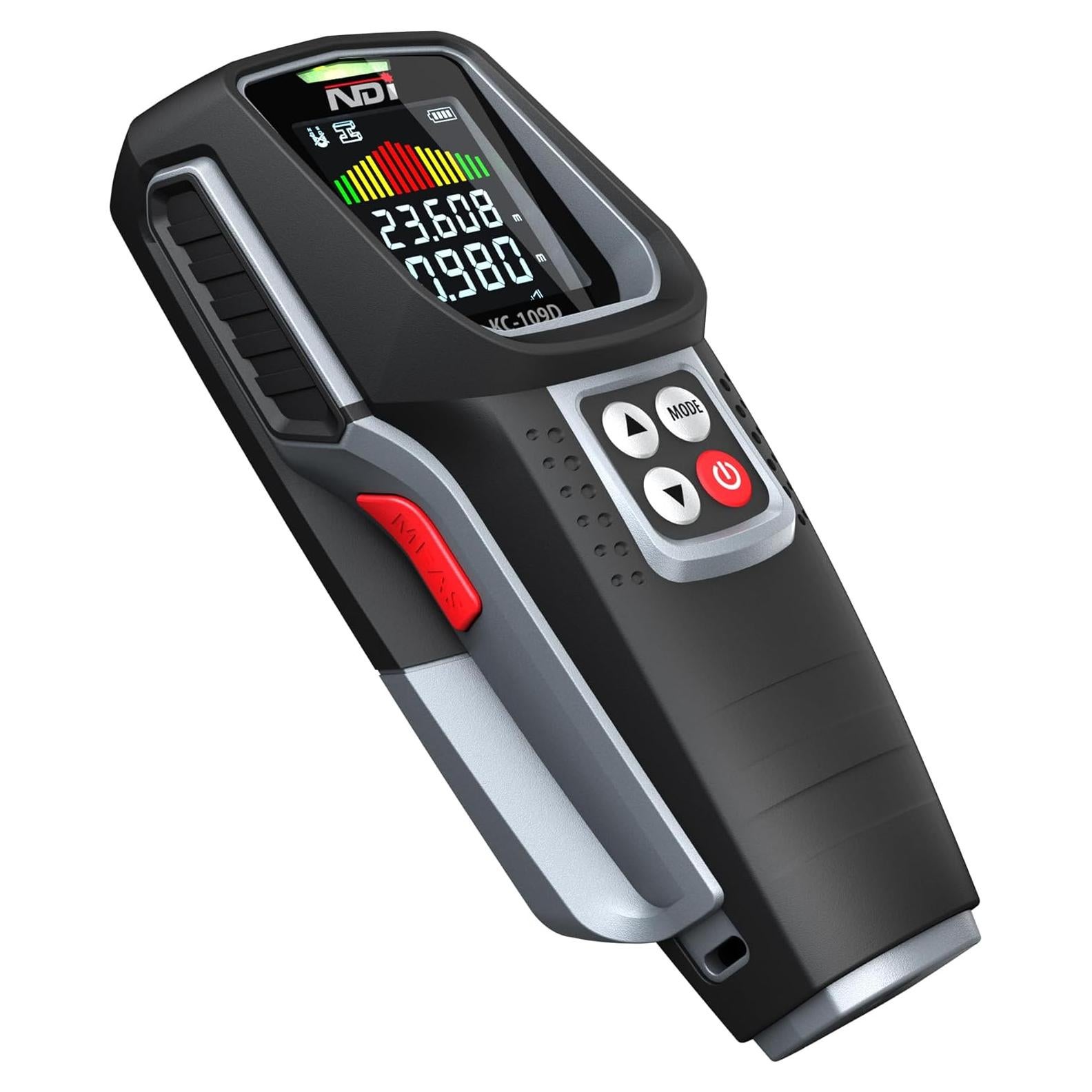 Detector Multifuncional NDI 5 en 1 con Medidor Láser 30m