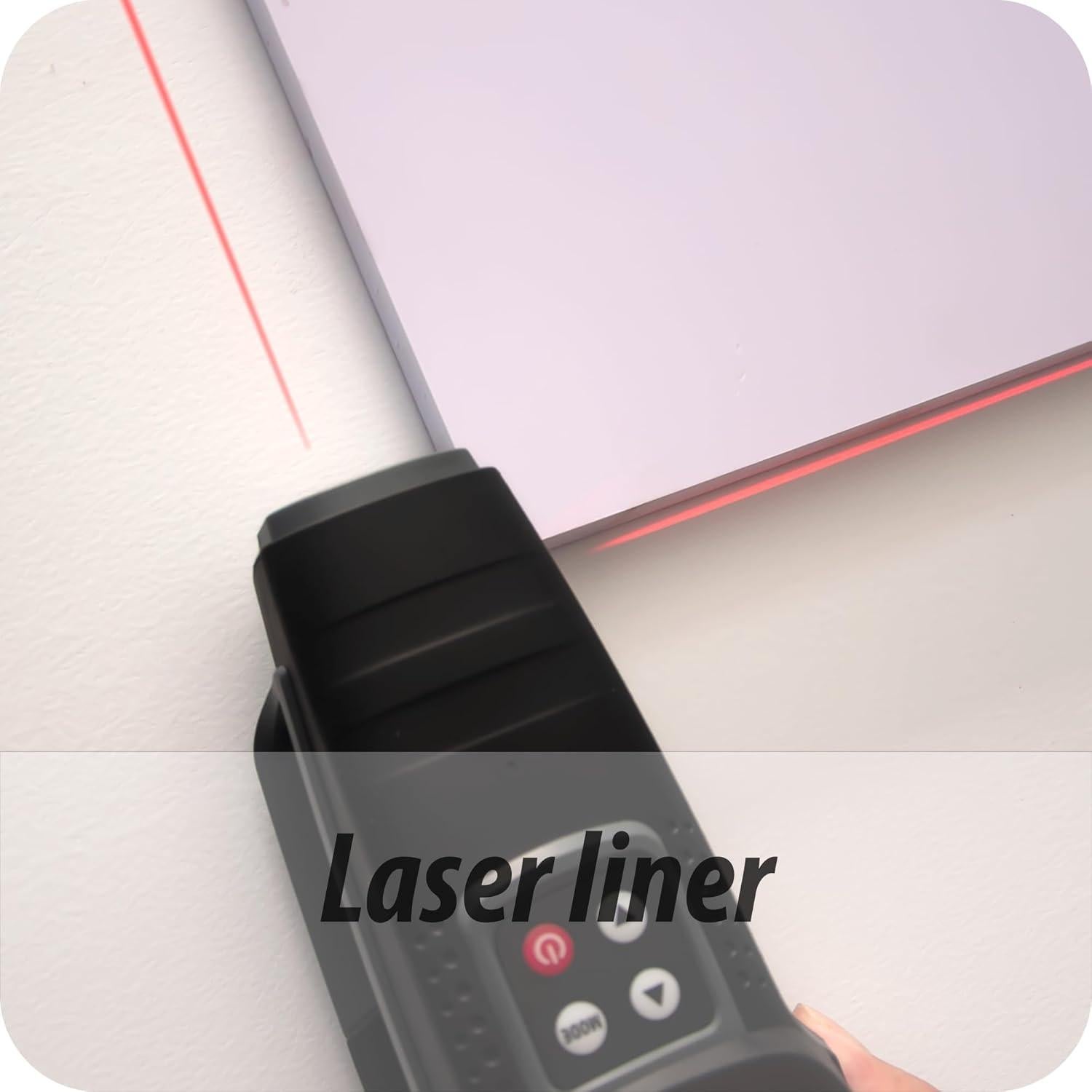 Detector Multifuncional NDI 5 en 1 con Medidor Láser 30m