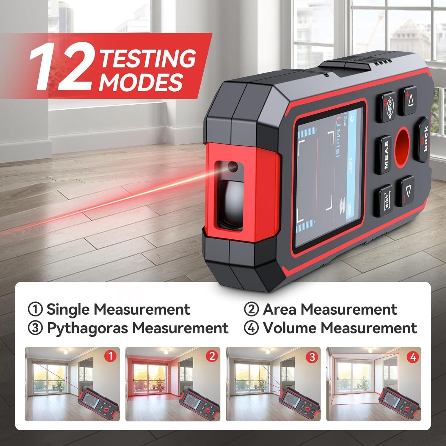 Buscador de Montantes NOYAFA NF-518S con Nivel Láser
