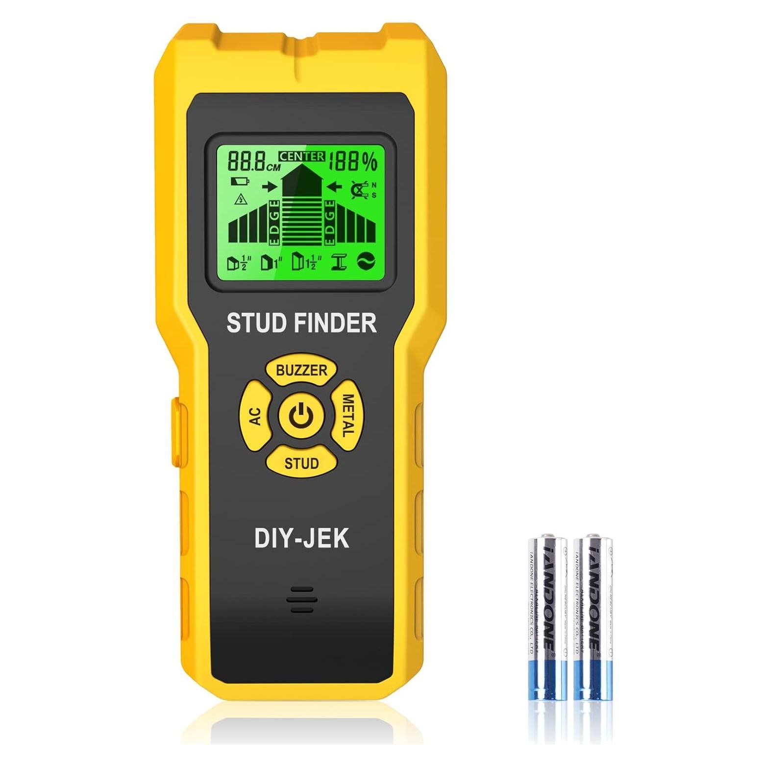 Escáner de Pared DIY-JEK TH360 - Detector de Madera y Metal