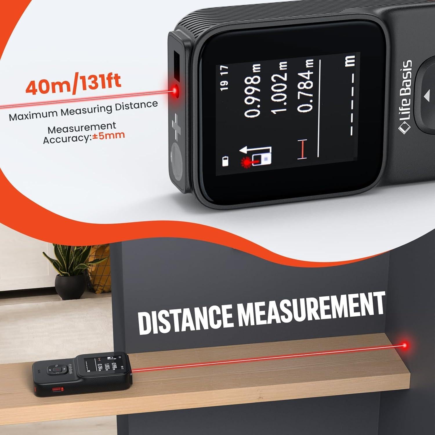 Buscador de Estudio LifeBasis MK2301 5 en 1 con Imagen Térmica