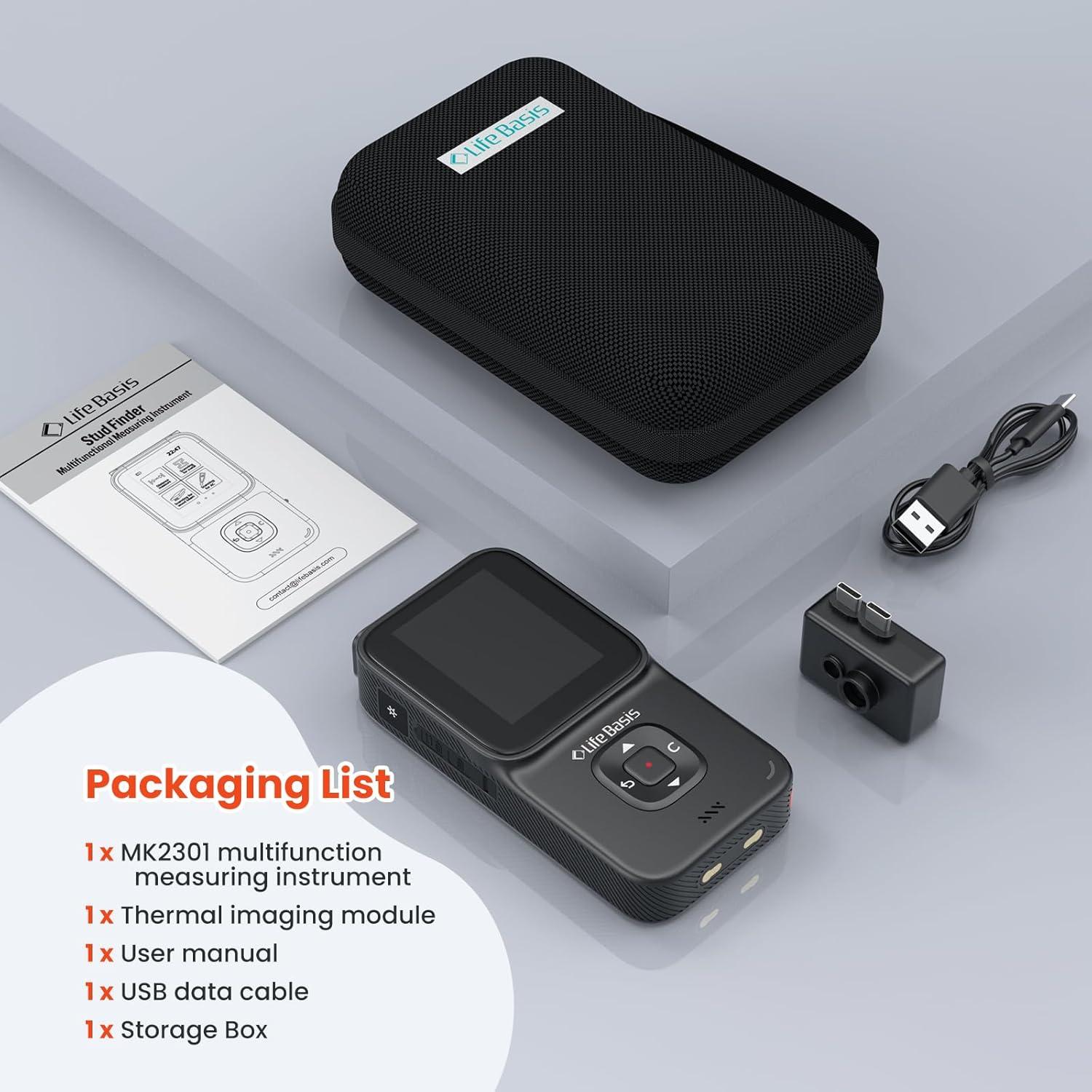 Buscador de Estudio LifeBasis MK2301 5 en 1 con Imagen Térmica