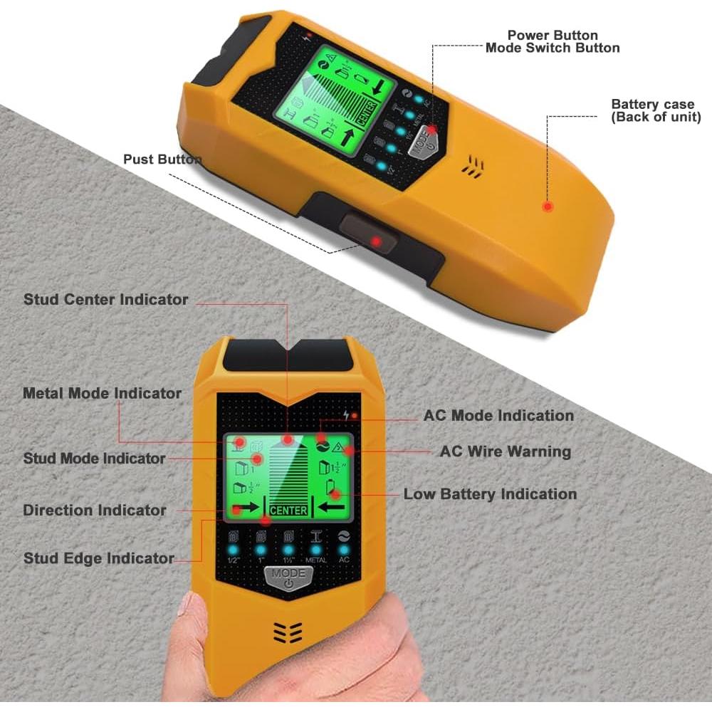 Buscador de Estudio MOCITA SH402 5 en 1 con Pantalla LCD HD