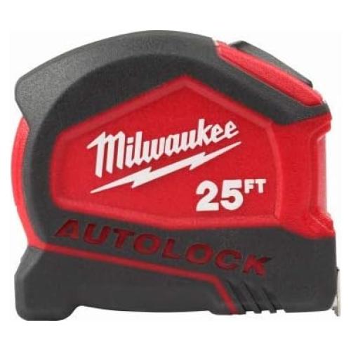 48-22-6825 25 Foot Compact Auto Lock Tape Measure