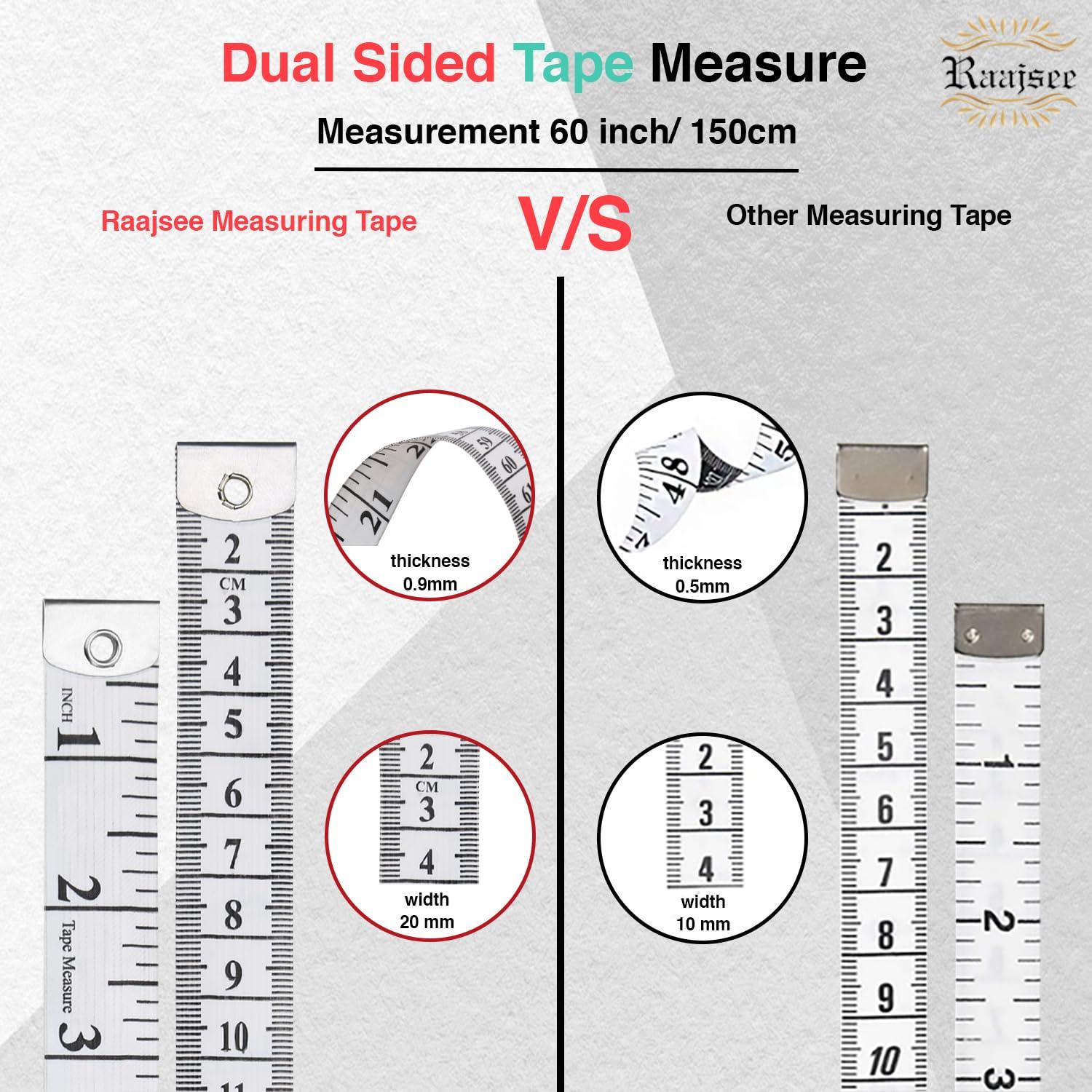 Cinta Métrica de Tela Enn Dee 150 cm para Coser y Medir