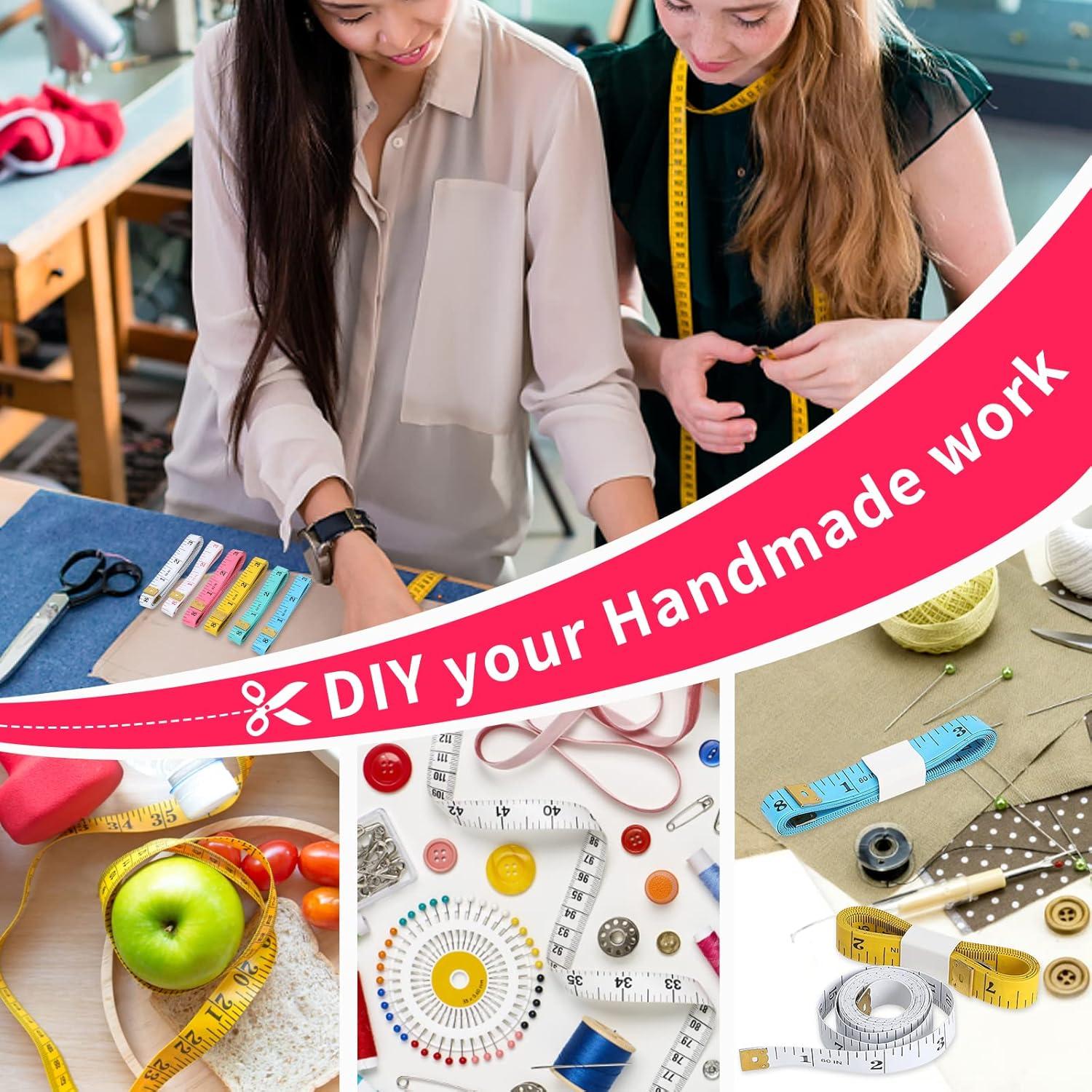 Cinta Métrica LOHUA Paquete 24 Cintas 150cm Doble Escala