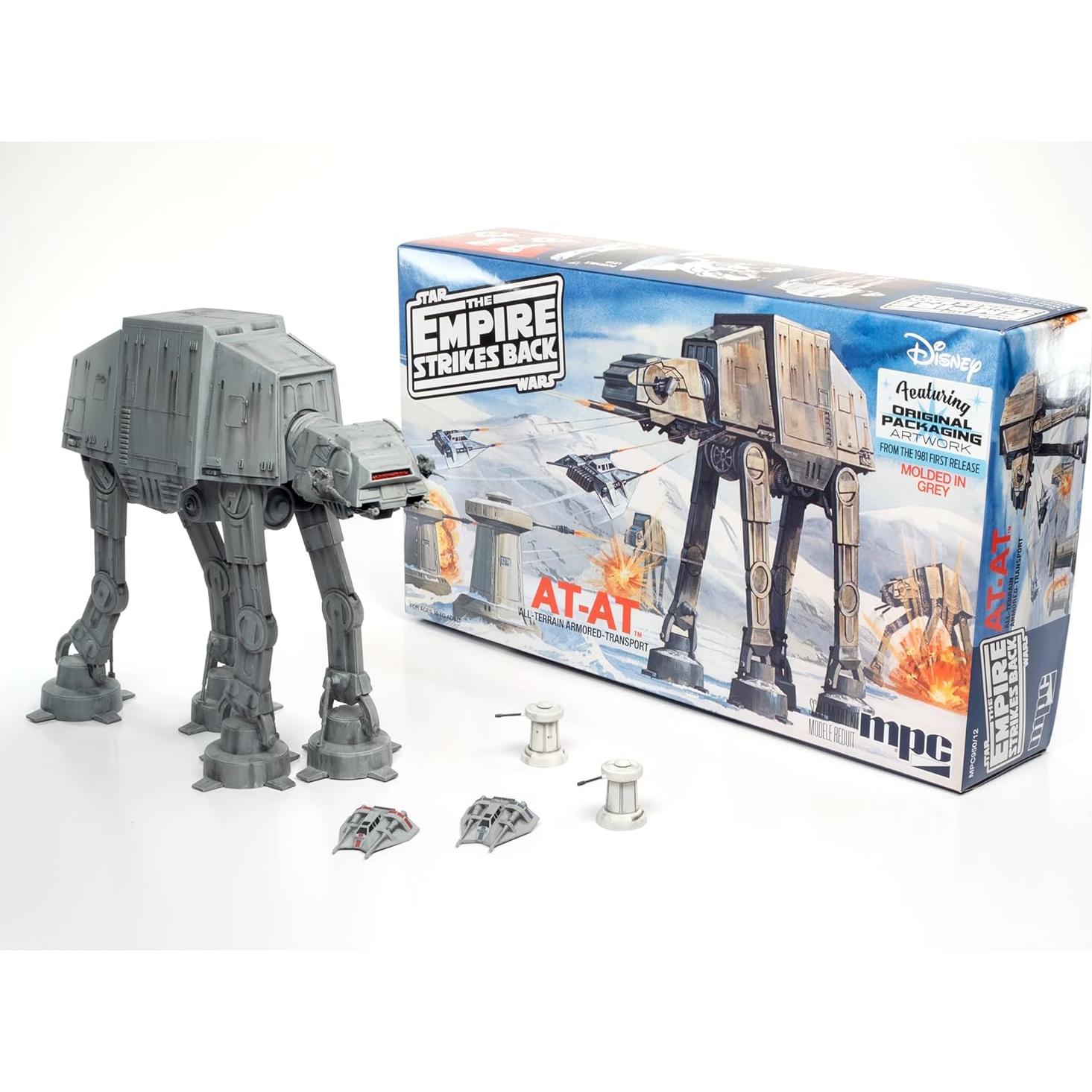 Modelo AT-AT Star Wars MPC 1:1000 20,32 cm 77 piezas