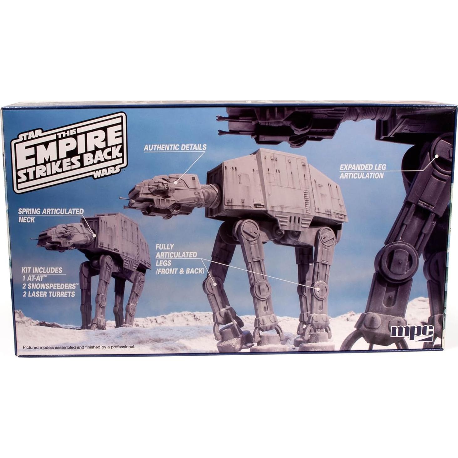 Modelo AT-AT Star Wars MPC 1:1000 20,32 cm 77 piezas