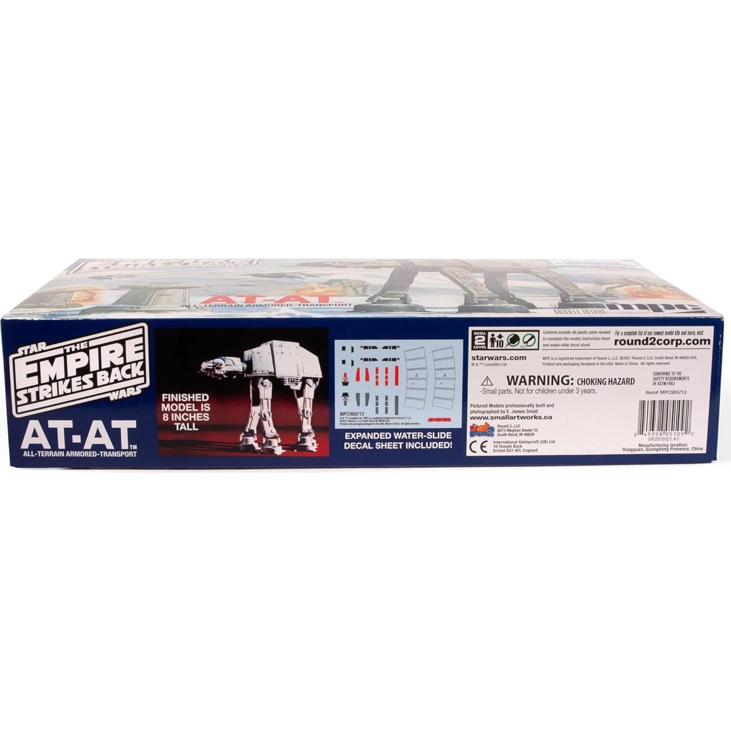 Modelo AT-AT Star Wars MPC 1:1000 20,32 cm 77 piezas