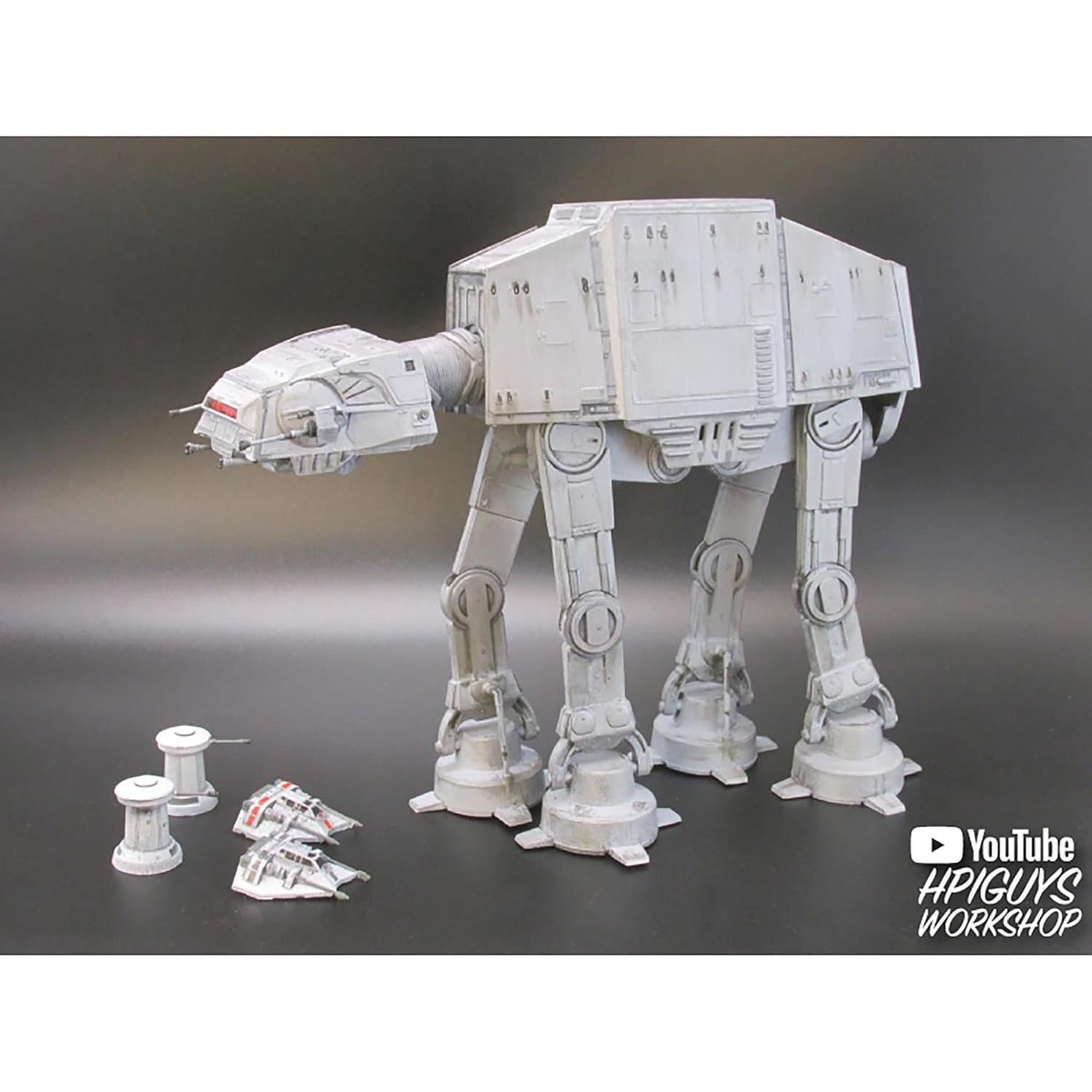 Modelo AT-AT Star Wars MPC 1:1000 20,32 cm 77 piezas