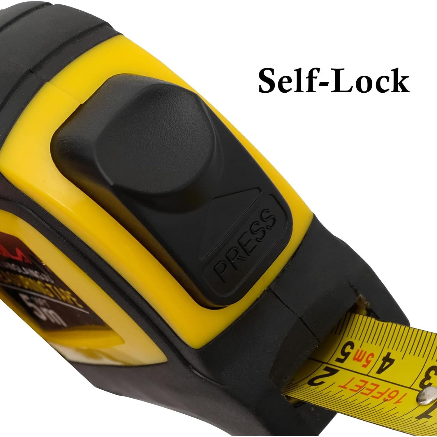 Cinta Métrica Auto-Bloqueo HTBMALL 5M Doble Cara Precisa