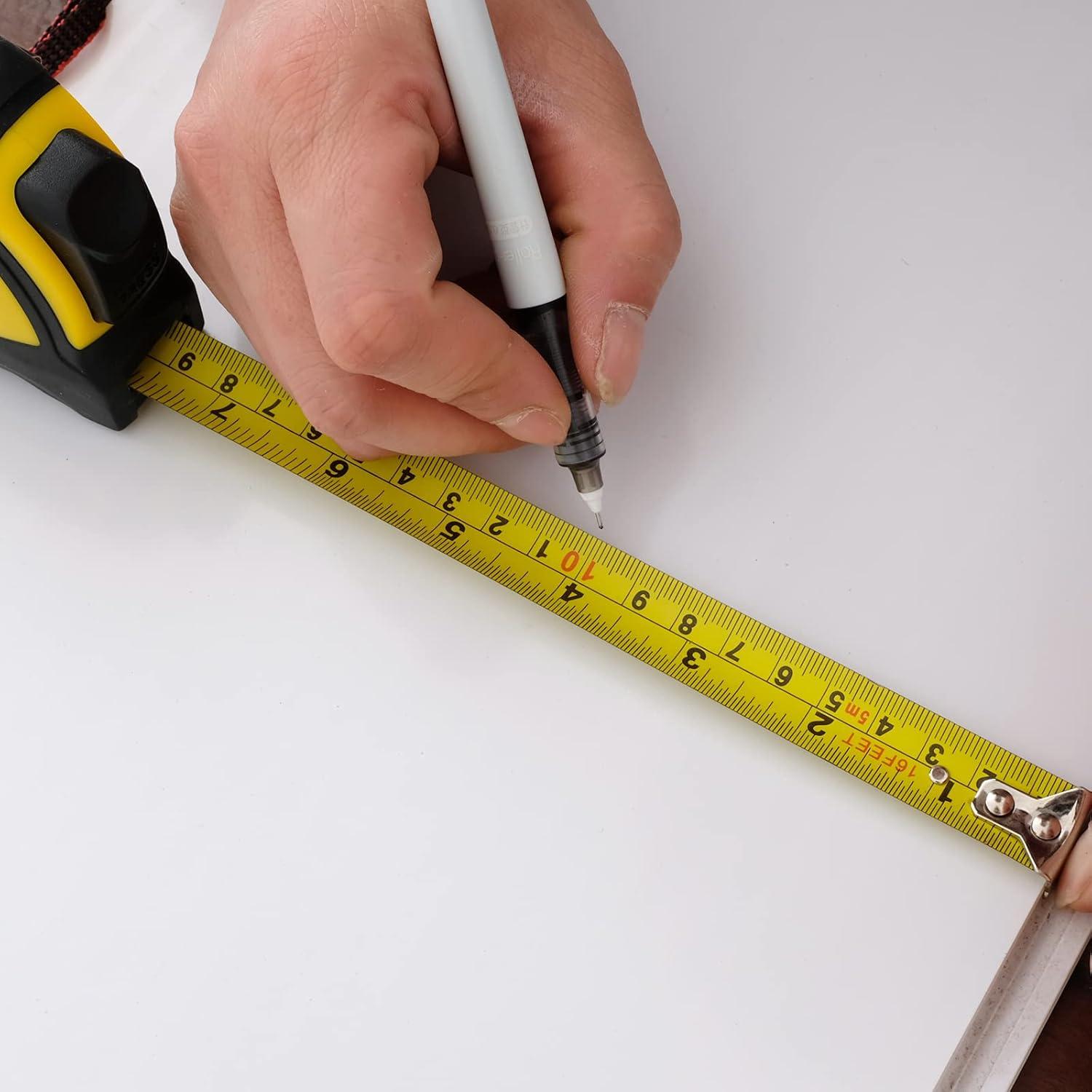 Cinta Métrica Auto-Bloqueo HTBMALL 5M Doble Cara Precisa