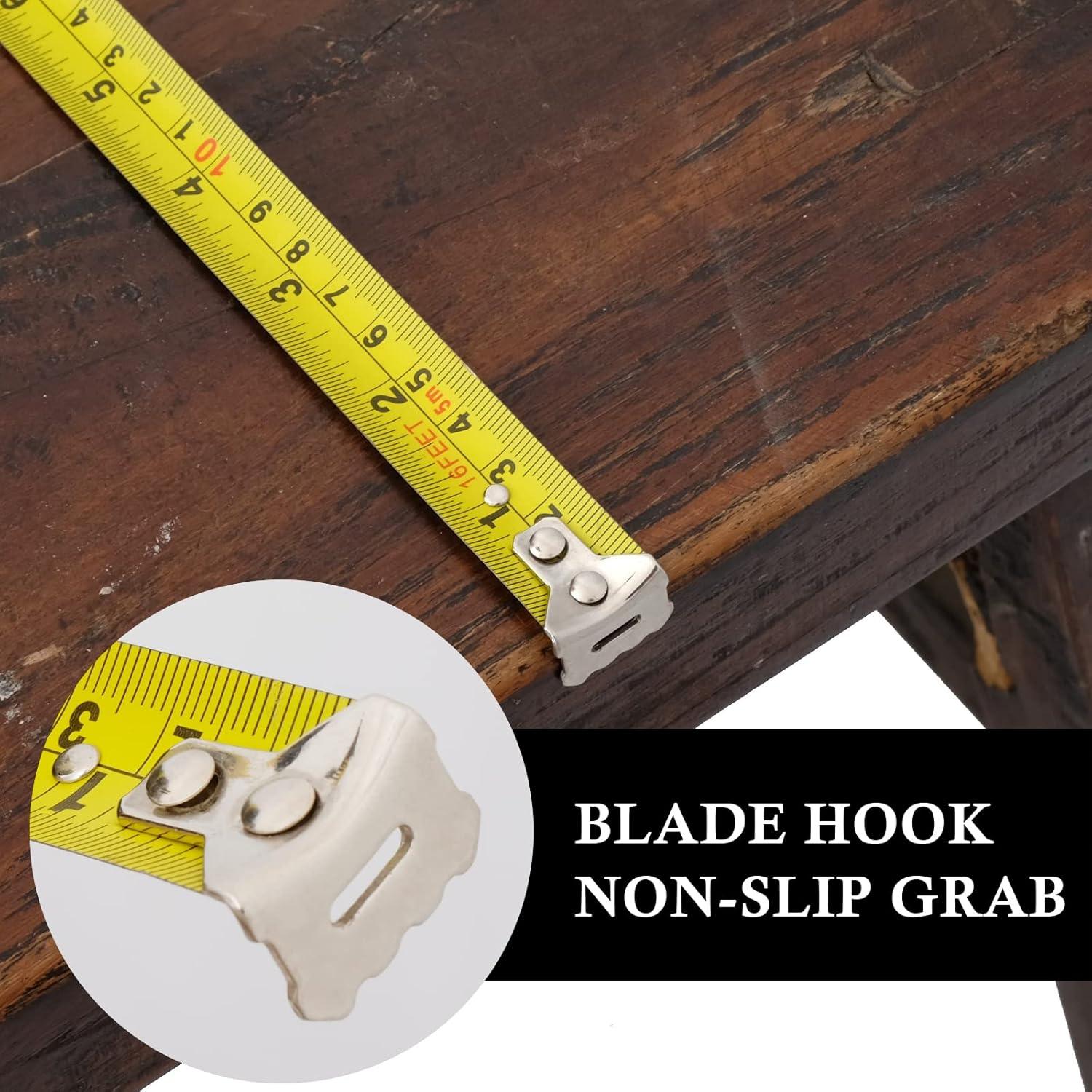 Cinta Métrica Auto-Bloqueo HTBMALL 5M Doble Cara Precisa