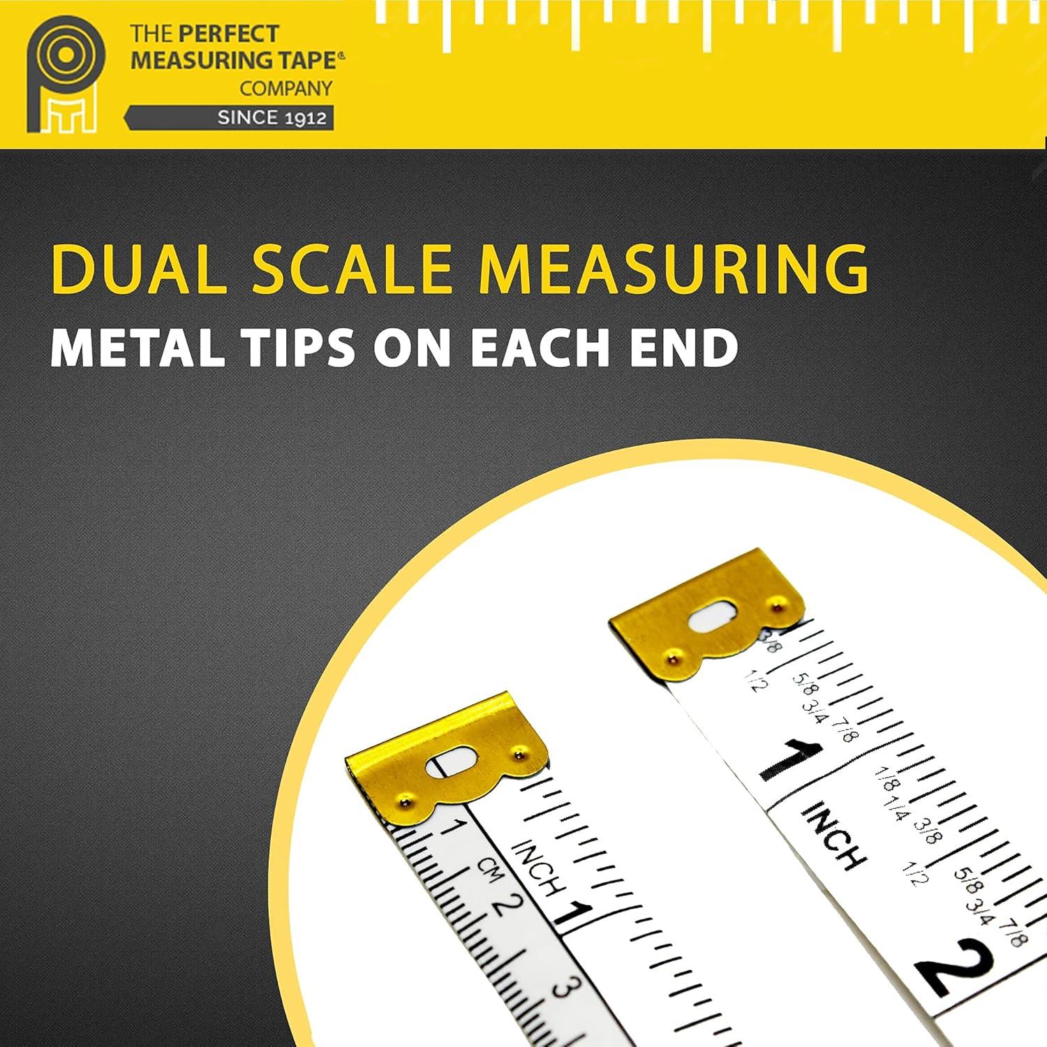 Cinta Métrica Perfecta 152,4 cm Doble Cara Fracciones