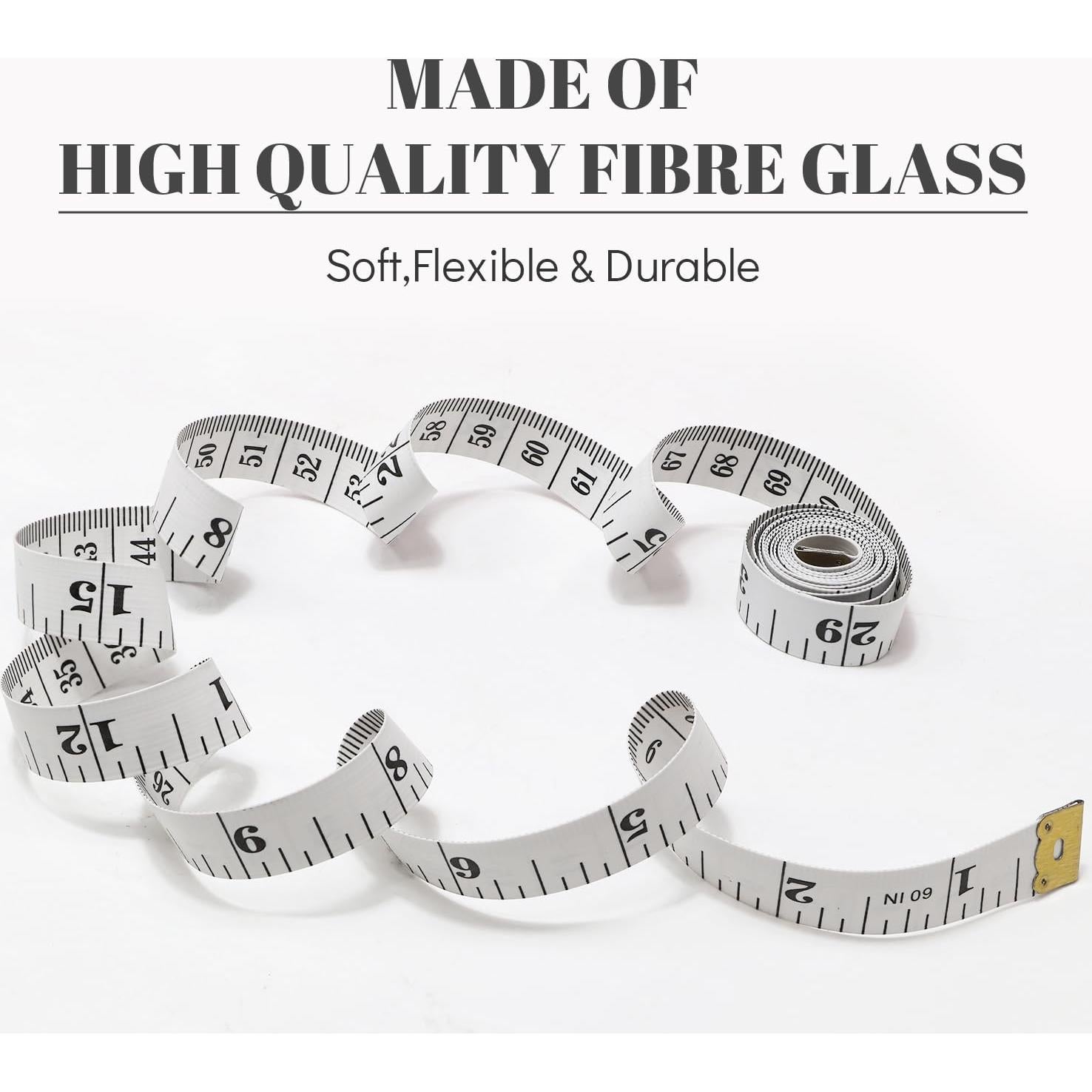 Cinta Métrica MYGBBKITDEC Paquete de 3 Cintas de Tela