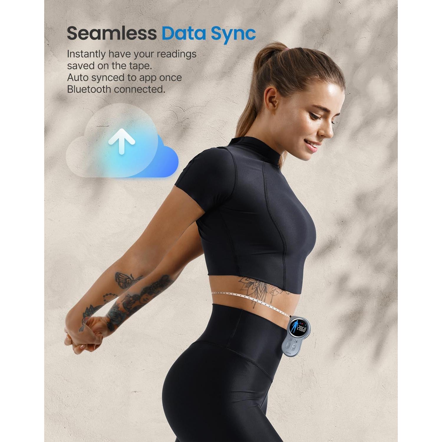 Cinta Métrica Inteligente RENPHO con Pantalla Grande