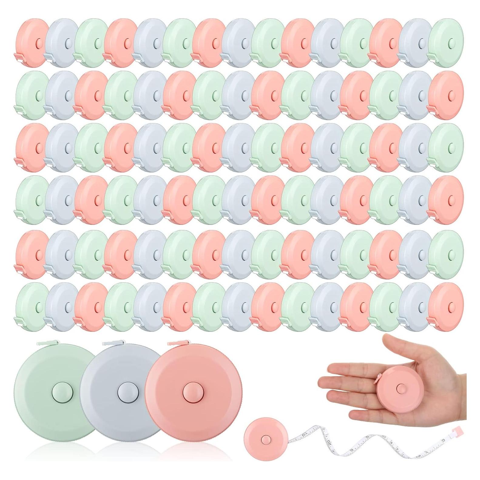 Cinta Métrica 100 Pcs Kigeli 1.5m Retráctil Flexible