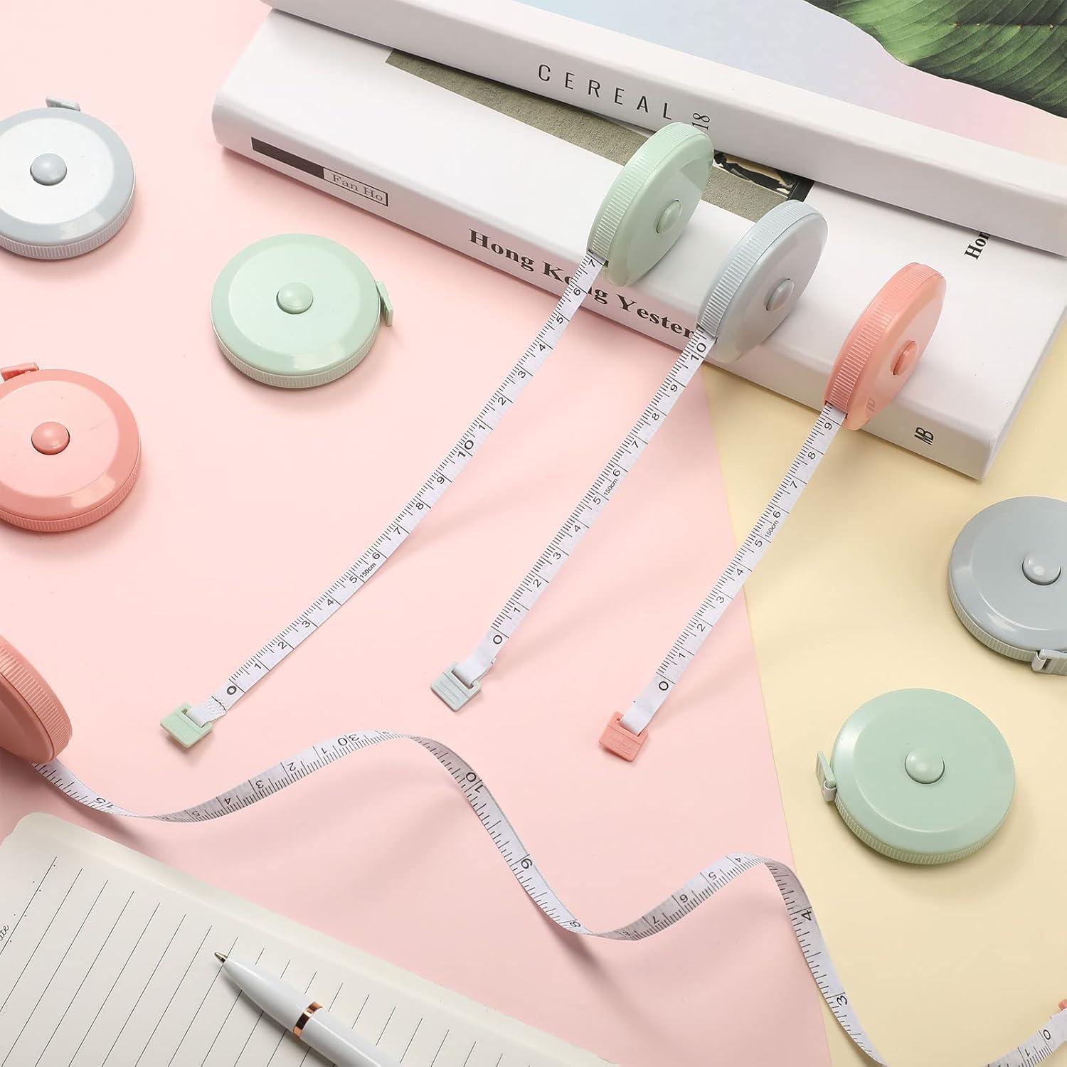 Cinta Métrica 100 Pcs Kigeli 1.5m Retráctil Flexible