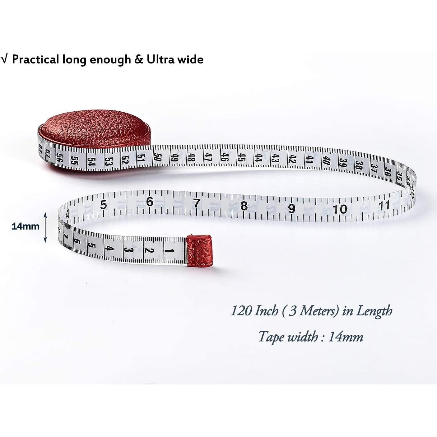 Cinta Métrica 3m Z Retráctil Doble Cara para Coser